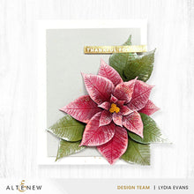 Load image into Gallery viewer, Embossing Folder and Die Set: Altenew-Lush Botanicals: Poinsettia 3D Embossing Folder &amp; Die Set

