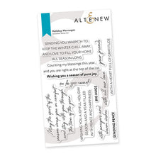 Load image into Gallery viewer, Stamps: Altenew-Holiday Messages
