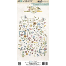 Load image into Gallery viewer, Embellishments: 49 &amp; Market-THE QUIET OBSERVER LASER CUT WILDFLOWERS
