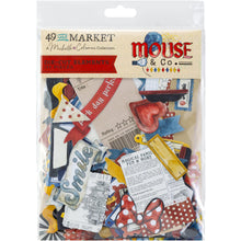 Load image into Gallery viewer, Embellishments: 49 &amp; MARKET MOUSE &amp; CO. DIE-CUT ELEMENTS
