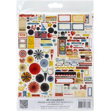 Load image into Gallery viewer, Embellishments: 49 &amp; MARKET MOUSE &amp; CO. DIE-CUT ELEMENTS
