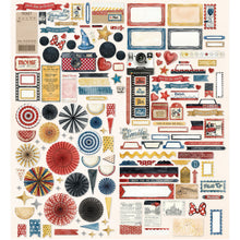 Load image into Gallery viewer, Embellishments: 49 &amp; MARKET MOUSE &amp; CO. DIE-CUT ELEMENTS
