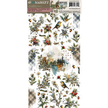 Load image into Gallery viewer, Embellishments: 49 and Market- Campfire Memories-Blendable Rub-On Transfer Set
