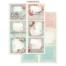 Load image into Gallery viewer, Junk Journal: Stamperia-Printed Art Junk Journal: Stickers, Cut-Outs, Backgrounds For Art And Craft - Winter Magic
