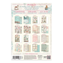 Load image into Gallery viewer, Junk Journal: Stamperia-Printed Art Junk Journal: Stickers, Cut-Outs, Backgrounds For Art And Craft - Winter Magic
