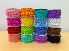 Load image into Gallery viewer, Ribbon: Doodlebug Designs-Wired Pom Pom Trim-BY THE YARD
