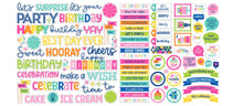 Load image into Gallery viewer, Embellishments: Doodlebug Design-Chit Chat-Cupcakes &amp; Candles
