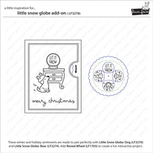 Load image into Gallery viewer, Stamps: Lawn Fawn-Little Snow Globe Add-On
