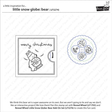 Load image into Gallery viewer, Stamps: Lawn Fawn-Little Snow Globe: Bear
