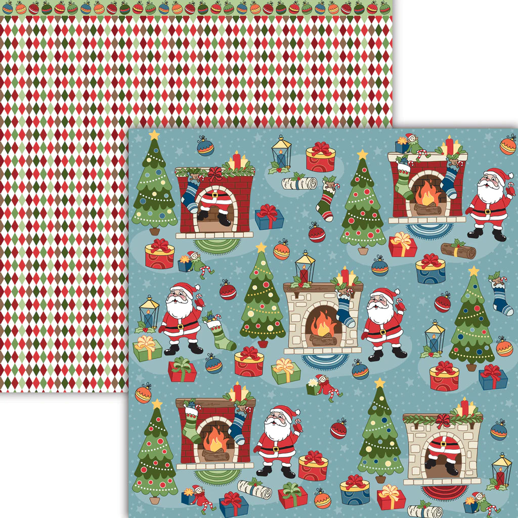 12x12 Paper: Dare 2B Artzy-Cozy Christmas