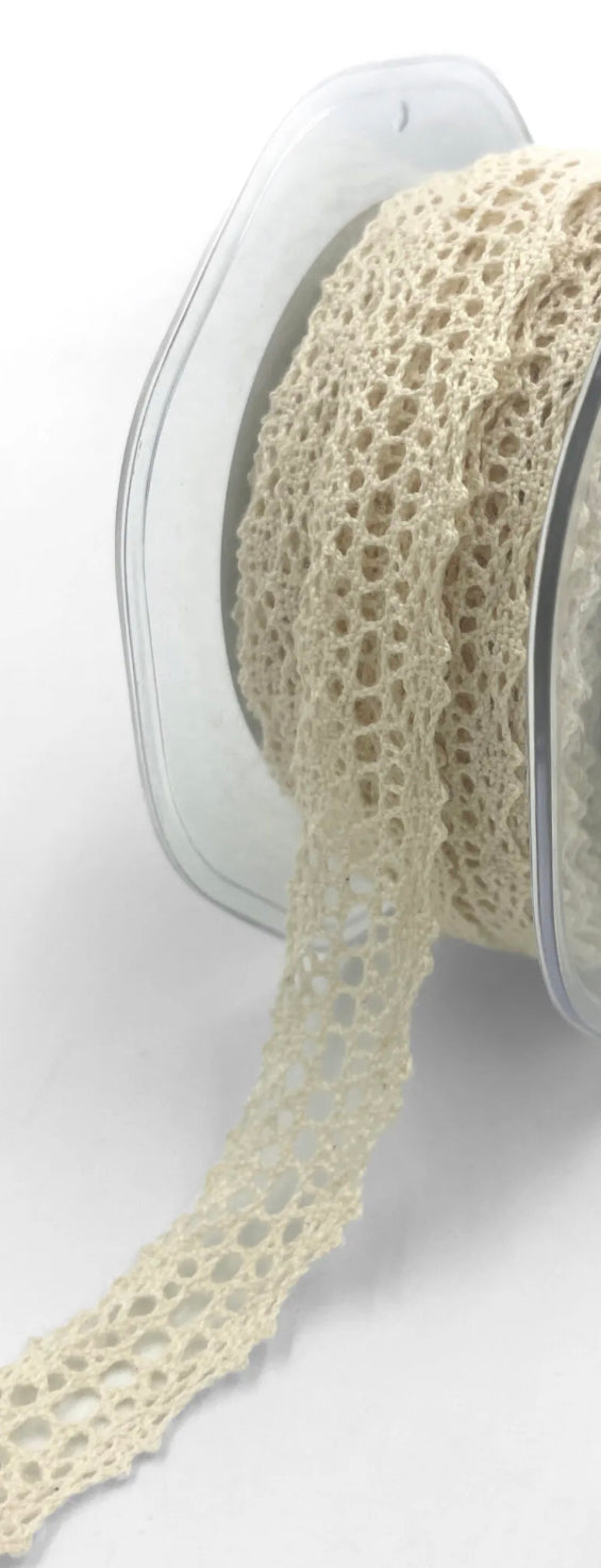 Ribbon: Purple Pinky Promises-5/8 Inch Crochet Ribbon-Natural – Purple ...