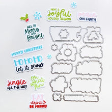 Load image into Gallery viewer, Dies: Catherine Pooler Designs- Jolly Jingle Sentiments
