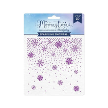 Load image into Gallery viewer, Embossing Folders: Hunkydory Crafts-Moonstone Embossing Folders - Sparkling Snowfall
