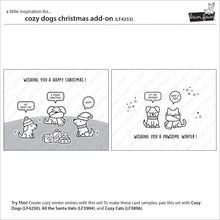 Load image into Gallery viewer, Stamps: Lawn Fawn-cozy dogs christmas add-on
