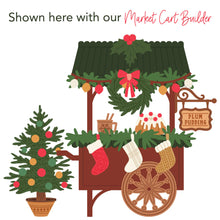 Load image into Gallery viewer, Dies: Honey Bee Stamps-Christmas Market Cart Add-On
