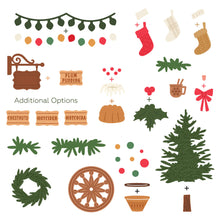 Load image into Gallery viewer, Dies: Honey Bee Stamps-Christmas Market Cart Add-On
