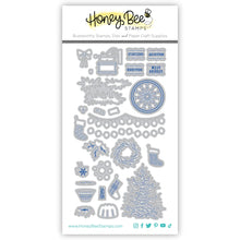 Load image into Gallery viewer, Dies: Honey Bee Stamps-Christmas Market Cart Add-On
