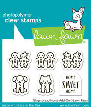 Load image into Gallery viewer, Stamps: Lawn Fawn-gingerbread house add-on
