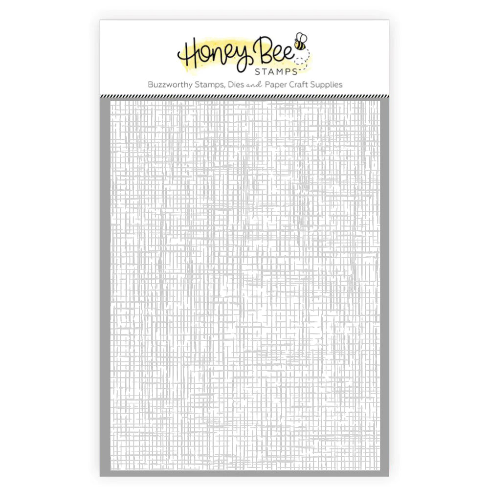 Embossing Folders: Honey Bee Stamps-Burlap