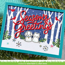 Load image into Gallery viewer, Dies: Lawn Fawn-winter forest backdrop: landscape
