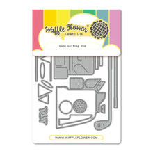 Load image into Gallery viewer, Dies: Waffle Flower-Gone Golfing Die
