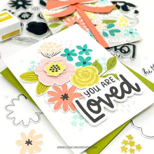 Load image into Gallery viewer, Stamps: Concord &amp; 9th-Flower Medley Stamp Set
