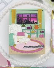 Load image into Gallery viewer, Dies: Waffle Flower-Postage Collage Window Add-Ons Die
