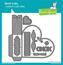 Load image into Gallery viewer, Dies: Lawn Fawn-Heart Pouch
