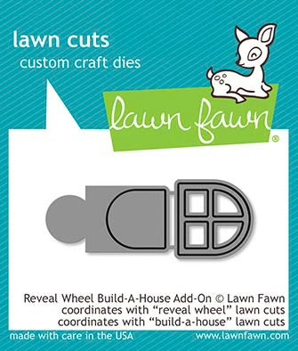 Dies: Lawn  Fawn-Reveal Wheel Build-A-House Add-On