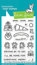 Load image into Gallery viewer, Stamps: Lawn Fawn-Car Critters Christmas Add-On
