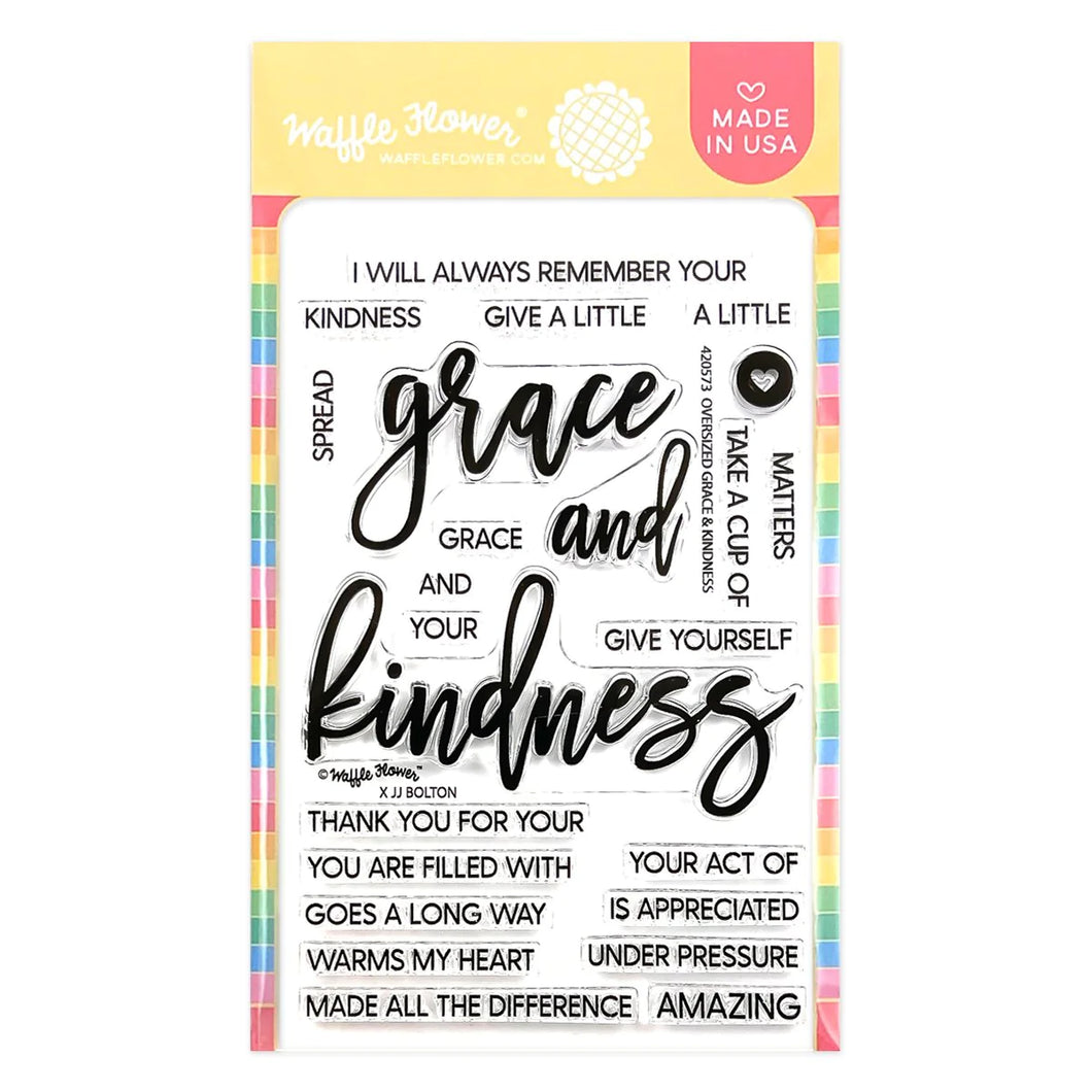 Stamps: Waffle Flower-Oversized Grace & Kindness