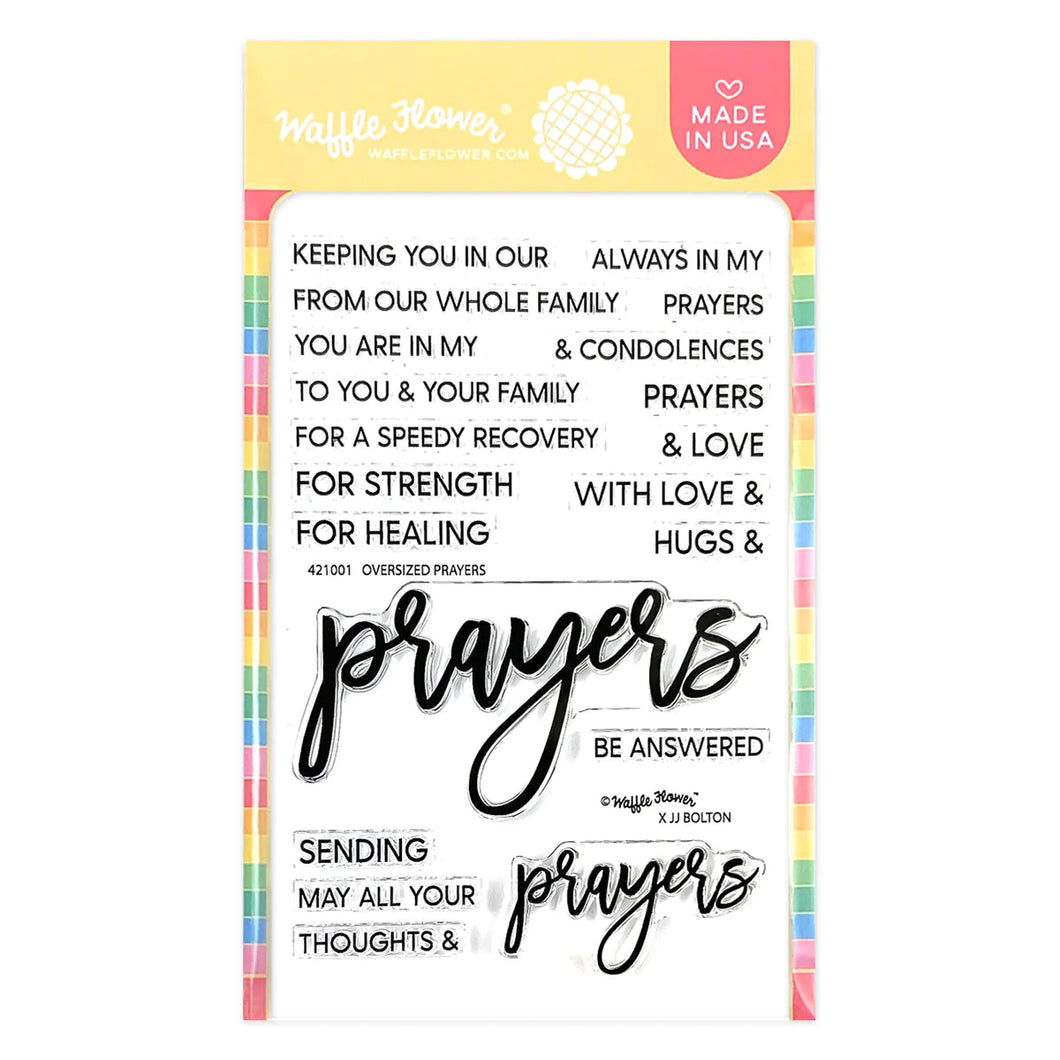 Stamps: Waffle Flower-Oversized Prayers