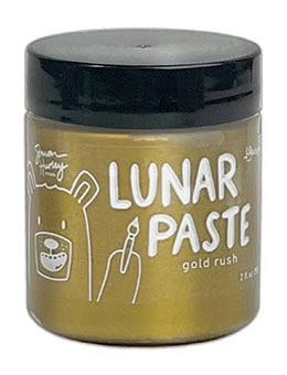 Embellishments: Simon Hurley create. Lunar Paste-Gold Rush, 2oz