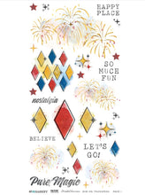 Load image into Gallery viewer, 6x12 Rub-Ons: 49 and Market-49 and Market Mouse and Co. Blendable Rub-on Transfers
