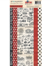 Load image into Gallery viewer, Washi Tape Set: 49 and Market-49 and Market Mouse and Co. Washi Sheets
