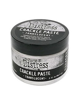 Mixed Media: Tim Holtz Distress® Crackle Paste Translucent, 3oz
