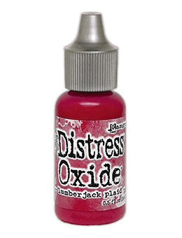 Re-inker: Tim Holtz Distress® Oxide® Ink-Lumberjack Plaid 0.5oz