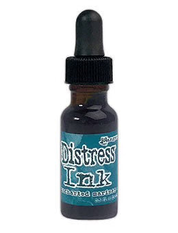 Re-inker: Tim Holtz Distress® Ink-Uncharted Mariner, 0.5oz