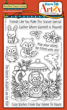 Load image into Gallery viewer, Stamps: Dare 2B Artzy-WOODLAND TEAPOT COTTAGE  STAMP SET
