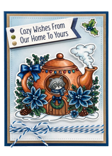 Load image into Gallery viewer, Dies: Dare 2B Artzy-WOODLAND TEAPOT COTTAGE DIE SET
