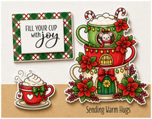 Load image into Gallery viewer, Dies: Dare 2B Artzy-COZY UP TEACUPS DIE SET
