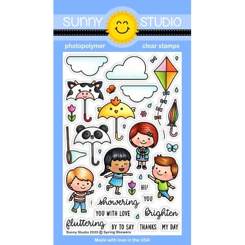 Stamps: Sunny Studio Stamps-Spring Showers