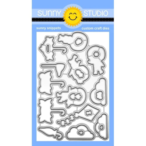 Dies: Sunny Studio Stamps-Spring Showers