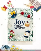 Load image into Gallery viewer, Dies: Waffle Flower-Postage Collage-Christmas Icons Die
