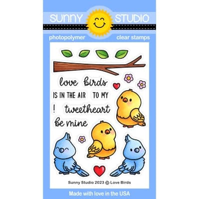 Stamps: Sunny Studio Stamps-Love Birds