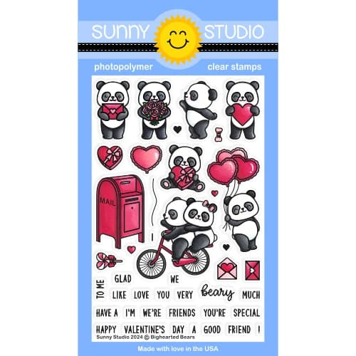 Stamps: Sunny Studio Stamps-Bighearted Bears