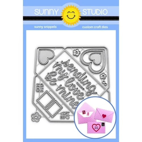 Dies: Sunny Studio Stamps-Gift Card Envelope Die