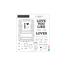 Load image into Gallery viewer, Stamps: Concord &amp; 9th-We Go Together Stamp Set
