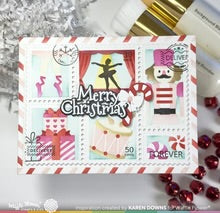 Load image into Gallery viewer, Stencils: Waffle Flower-Postage Collage Nutcracker Stencil
