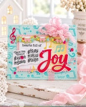 Load image into Gallery viewer, Stencils: Waffle Flower-Musical Notes Background Stencil
